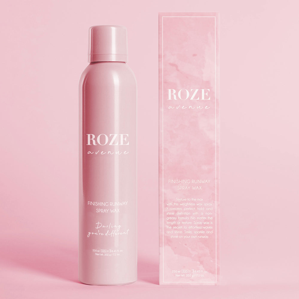 Finishing Runway Spray Wax