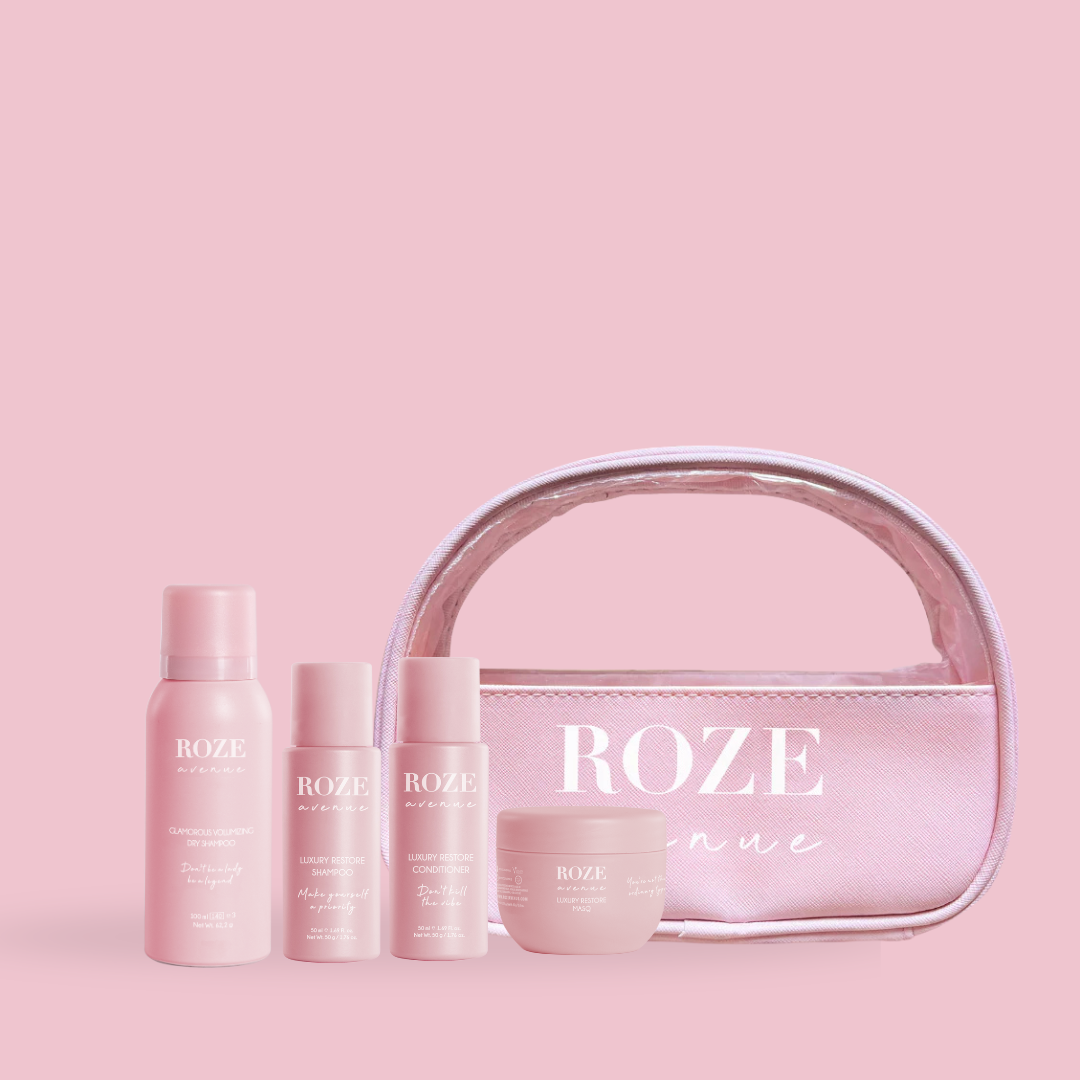 Semi Circle Travel Bag Set